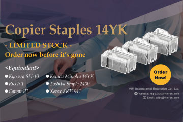 Limited Stock – 14YK Copier Staples Ready to Ship!
